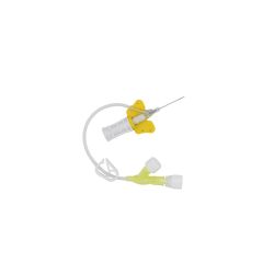 Nouvo Safety Set CATHÉTER SÉCURISÉ Prolongateur 2 voies ailettes et système ADVA 24 G