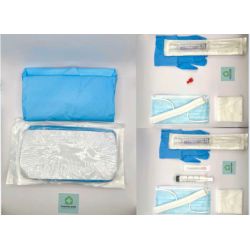 SET DE BRANCHEMENT / DEBRANCHEMENT AVEC SERINGUE PRE REMPLIE DENaCl 0,9% 10ml