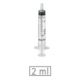 SERINGUE OMNIFIX 2ML LUER CENTRE