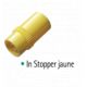 OBTURATEUR IN STOPPER JAUNE